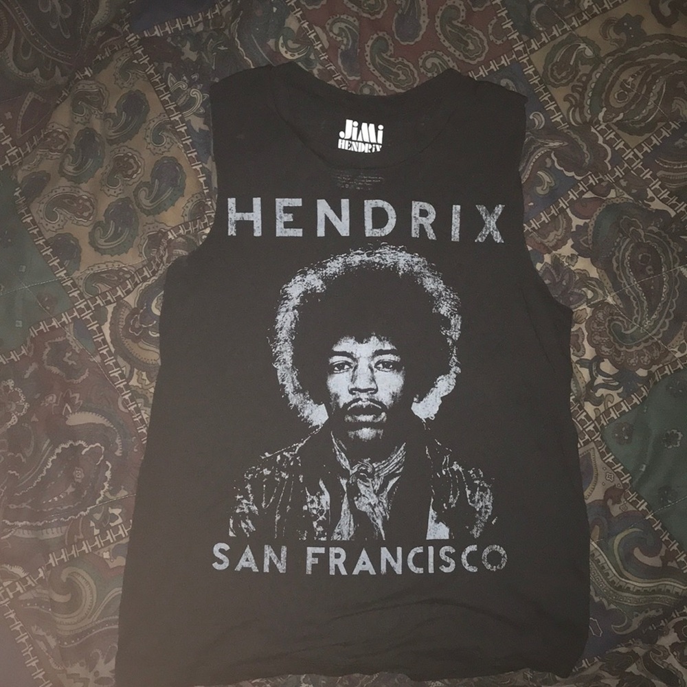 Jimi Hendrix Women’s Muscle Tee